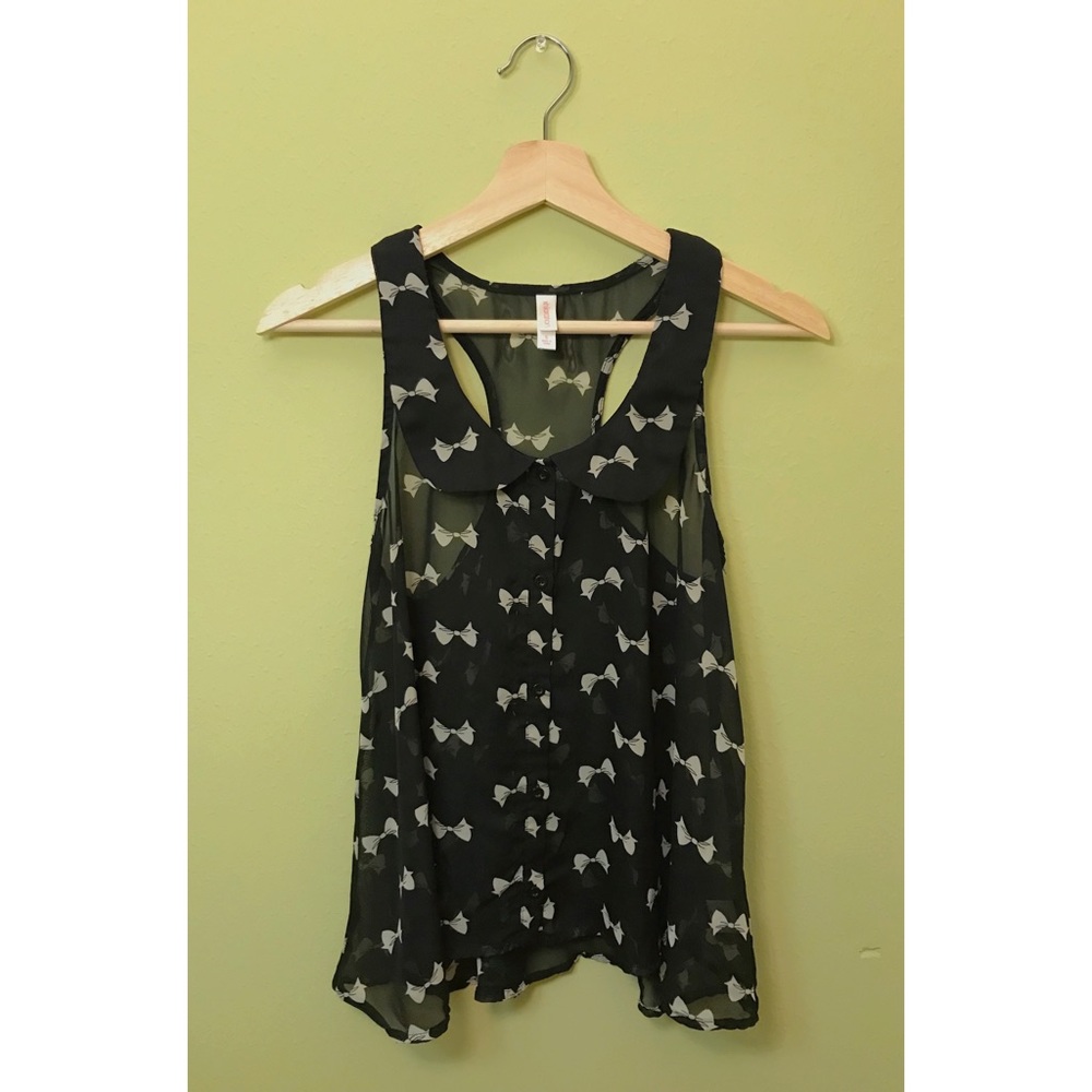 ⚡️SALE Sheer Collar Tank